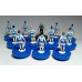 Subbuteo Andrew Table Soccer Greece European Cup Winners 2004 on classic Hasbro bases
